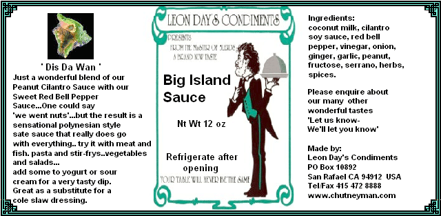 big island sauce