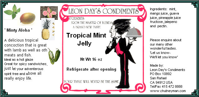 tropical mint jelly